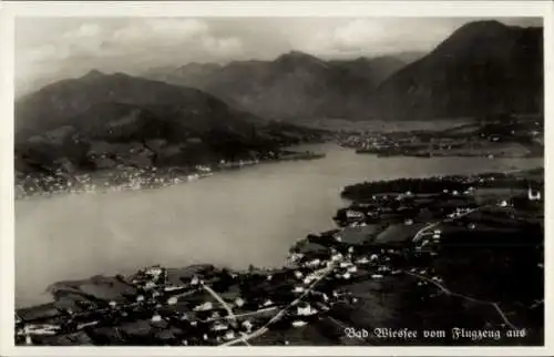 Ak Bad Wiessee in Oberbayern, Fliegeraufnahme