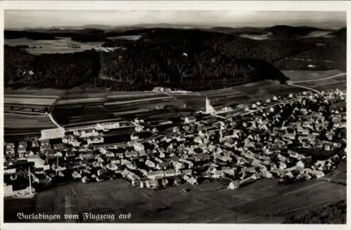 Ak Burladingen in der Schwäbischen Alb, Fliegeraufnahme