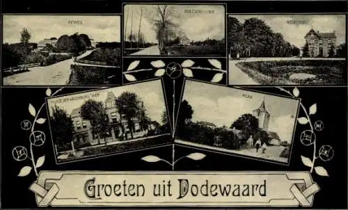 Ak Dodewaard Gelderland, Detailansichten, Kirche