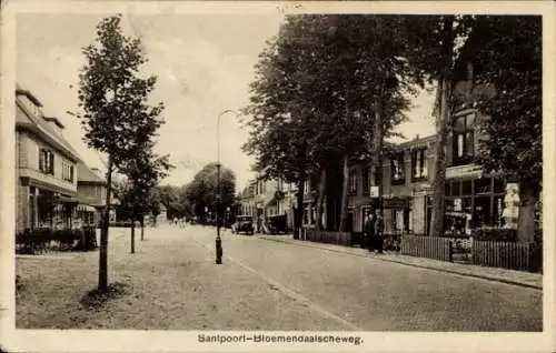 Ak Santpoort Nordbrabant, Bloemendaalscheweg