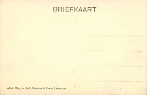 Ak Purmerend Nordholland Niederlande, Überschwemmung 1916