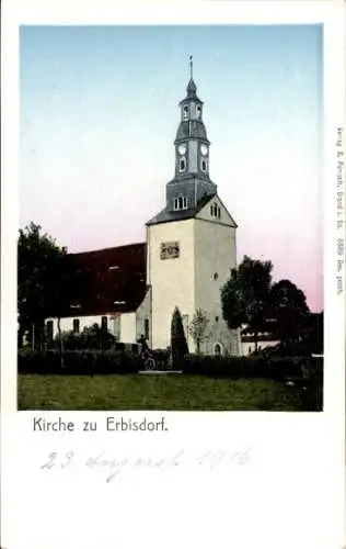 Ak Brand Erbisdorf Sachsen, Kirche