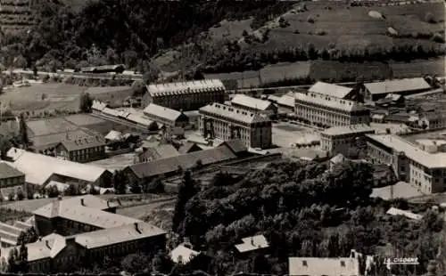 Ak Briançon Briancon Hautes-Alpes, Gebäude, Vogelperspektive