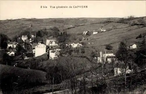 Ak Capvern Hautes Pyrénées, Gesamtansicht