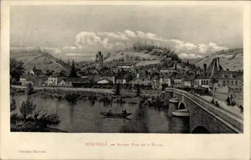 Ak Joinville Haute Marne, Ancien Pont de la Marne