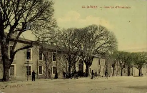 Ak Nîmes Gard, Caserne d'Infanterie