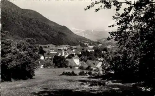 Ak Treminis Isère, Chateau-Bas vu des Plates, le Vercors