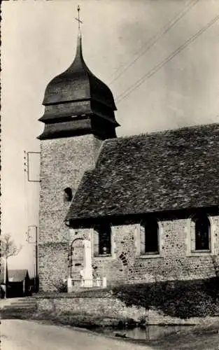 Ak Mesnil Mauger Seine-Maritime, Kirche