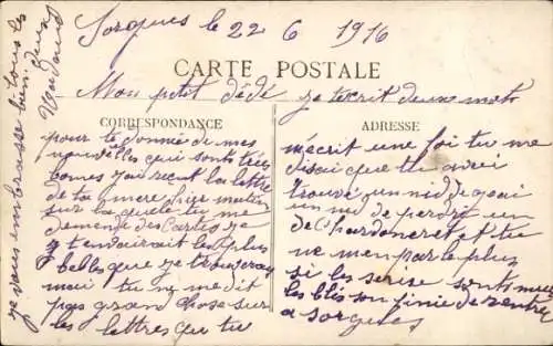 Ak Sorgues Vaucluse, Chateau de Fontgaillarde