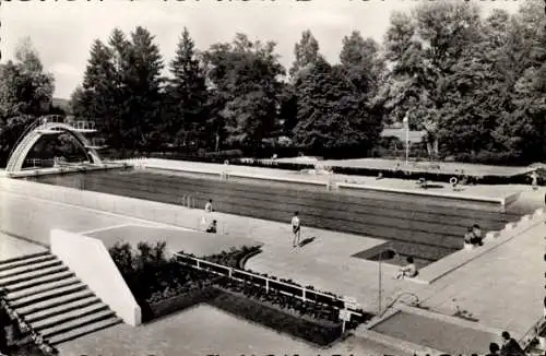 Ak Vittel Lothringen Vosges, La Piscine Olympique