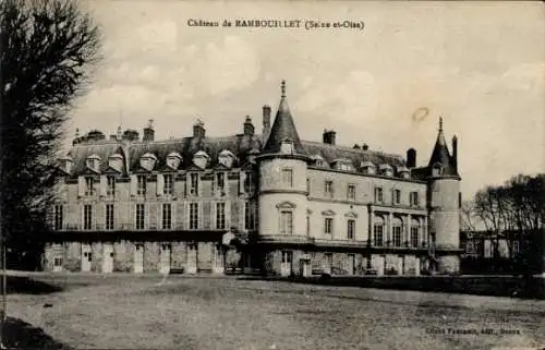 Ak Rambouillet Seine-et-Oise Yvelines, Schloss