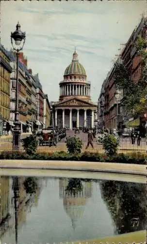 Ak Paris V Panthéon, Pantheon, Rue Soufflot