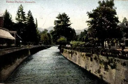 Ak Baden Baden am Schwarzwald, Oospartie