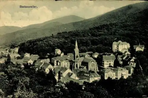 Ak Badenweiler im Schwarzwald, Totalansicht