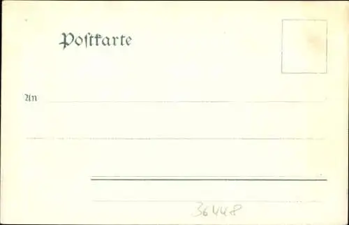 Ak Bad Liebenstein im Wartburgkreis, Teilansicht der Ortschaft