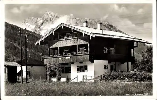 Ak Schönau am Königssee Oberbayern, Landhaus Alpenveilchen