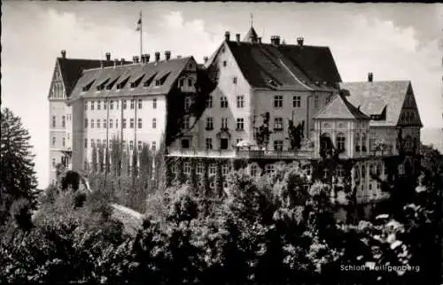 Ak Heiligenberg im Bodenseekreis Baden, Schloss Heiligenberg, Außenansicht