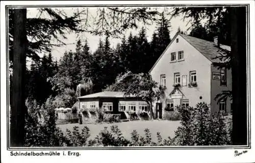 Ak Schindelbach Großrückerswalde im Erzgebirge, Schindelbachmühle