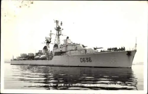 Ak Französisches Kriegsschiff Tartu