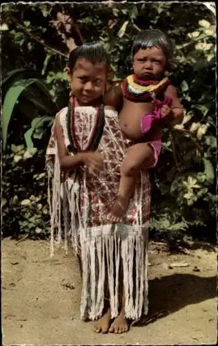 Ak Indien, Galibi, Kinderportrait