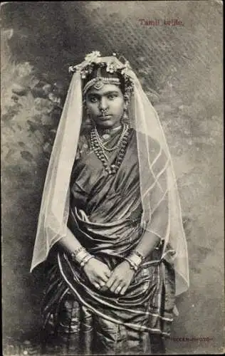 Ak Sri Lanka Ceylon, Hindu Braut