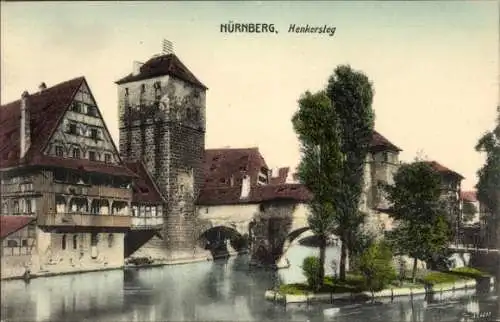 Ak Nürnberg in Mittelfranken, Henkersteg