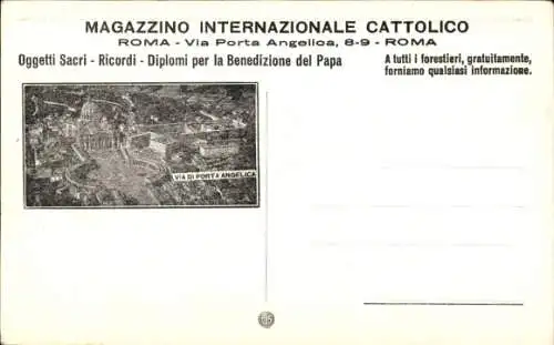 Ak Papst Pius XI., Porträt, Jesus, Kreuz, Erde, Anno Santo 1933-1934