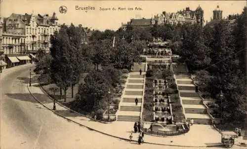 Ak Brüssel Brüssel, Square du Mont des Arts