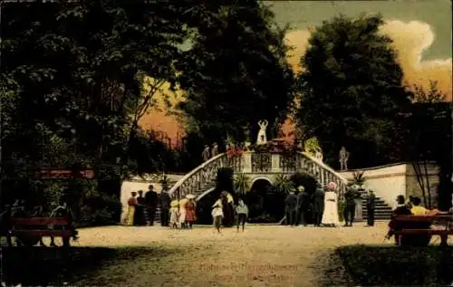 Ak Herrenhausen Hannover in Niedersachsen, Grotte am Gartentheater