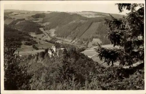 Ak Leutenberg in Thüringen, Friedensburg