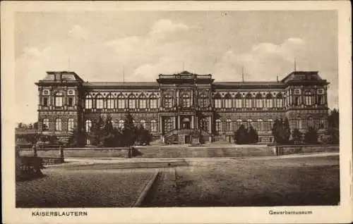 Ak Kaiserslautern in der Pfalz, Gewerbemuseum