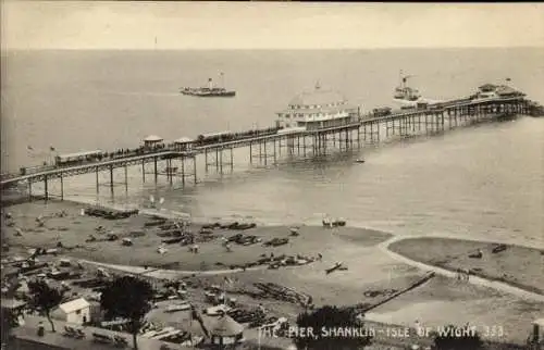 Ak Shanklin Isle of Wight England, Pier