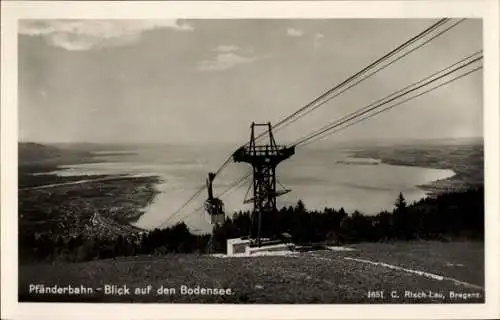 Ak Bregenz am Bodensee Vorarlberg, Pfänderbahn