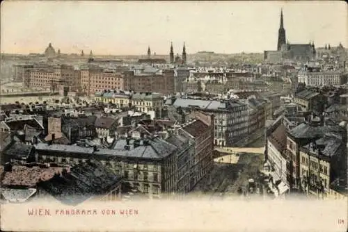 Ak Wien I., Panorama