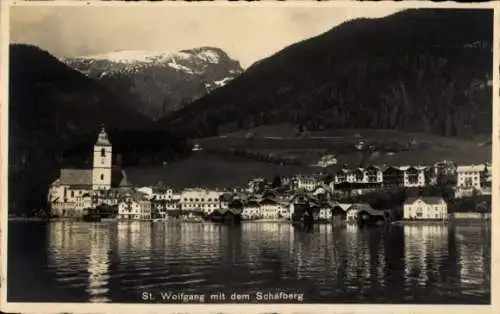 Ak St. Wolfgang am Wolfgangsee Oberösterreich, Schafberg