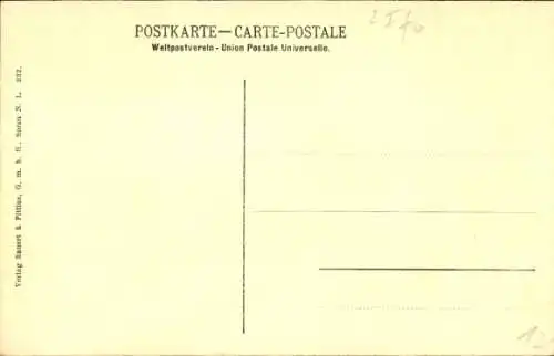 Ak Żary Sorau Niederlausitz Ostbrandenburg, Hänselberg mot Blick zum Ort