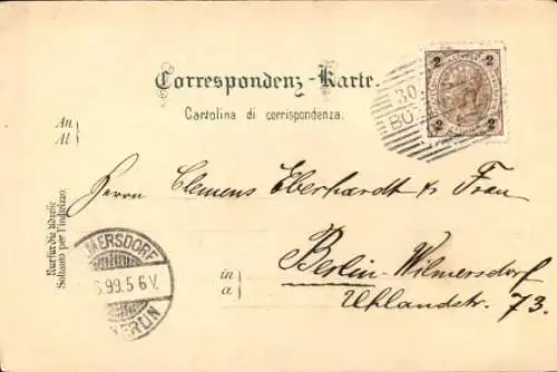 Ak Passo della Mendola Mendelpass Südtirol, Hotel Karersee mit Lattomar