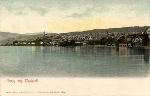 Ak Thalweil Thalwil Kanton Zürich, Totale