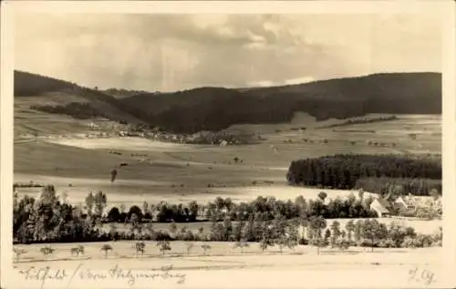 Foto Ak Eisfeld in Thüringen, Panorama