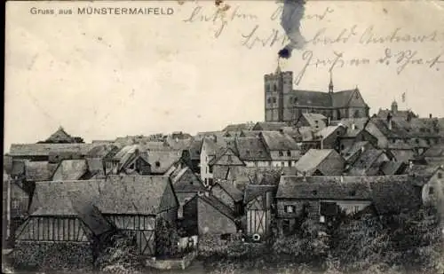 Ak Münstermaifeld an der Mosel, Gesamtansicht