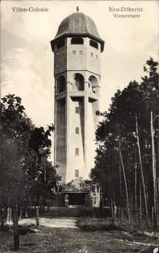 Ak Neu Döberitz Dallgow, Am Wasserturm, Villen Kolonie