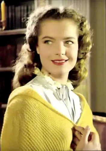 Ak Schauspielerin Romy Schneider, Portrait