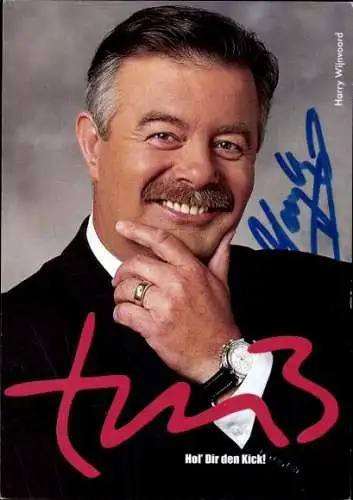 Ak Schauspieler Harry Wijnvoord, Portrait, Autogramm