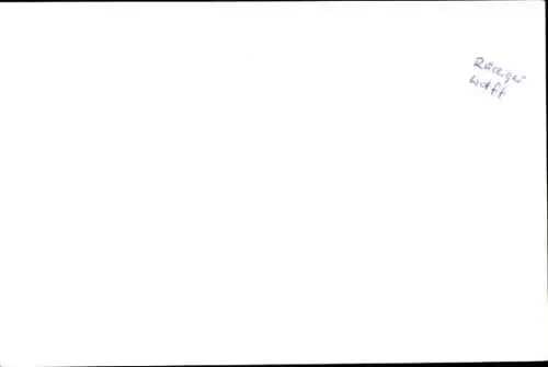 Ak Schauspieler Rüdiger Wolff, Portrait, Autogramm