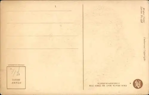 Künstler Ak Boileau, P., Have a Care, Frau, Schal, Hut