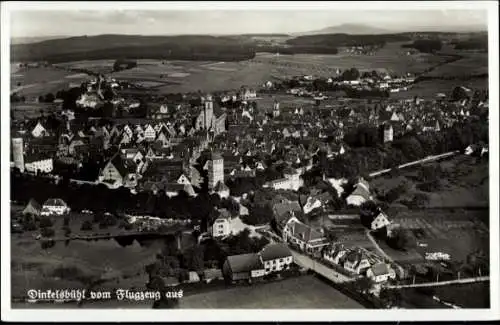 Ak Dinkelsbühl in Mittelfranken, Fliegeraufnahme