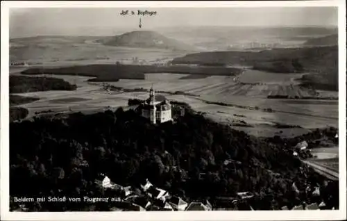 Ak Baldern Bopfingen im Ostalbkreis, Fliegeraufnahme, Gasthaus zum Adler