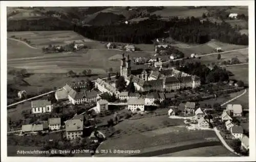 Ak St. Peter im Schwarzwald, Fliegeraufnahme