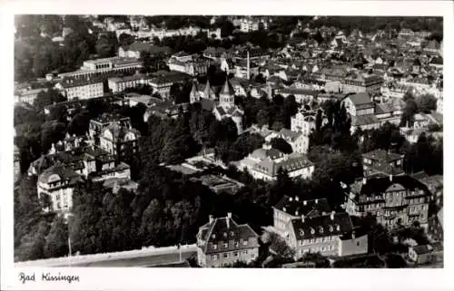 Ak Bad Kissingen Unterfranken Bayern, Fliegeraufnahme