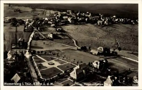 Ak Masserberg in Thüringen, Fliegeraufnahme